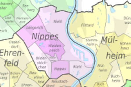 Karte von Nippes